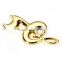 Gold Stainless steel Bottle Opener Keychains