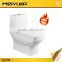 Square middle east S trap 250 washdown one piece toilet