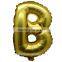 bright gold foil balloon in accordance with latest EN71 test