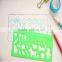 Plastic child template drawing flexible drawing stencil templates                        
                                                Quality Choice