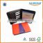 Customise A4 High quality PU leather portfolio folder with notepad and calculator