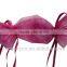 personalized fancy organza candy bag for wedding