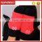 V-395 cable pattern fashion handmade winter mittens gloves with bow winter hand warmer mitten gloves knit arm warmer