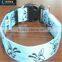 New Design Blue Double Sided Flashing Led Dog Collar