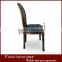 China manufacturer hotel restaurant modern cheap ghost metal louis dining chair