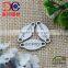 Factory direct sale custom engraved logo metal plate for jean bags and garment