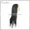 micro braids silk lace front wig Afro-African box braided wig black/wine red/mixed color three colors for your choice