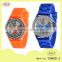 Eco friendly water resistant man silicone watch stone