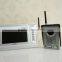 2.4GHz long range 2 family waterproof door bell video door intercom wireless video intercom