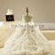 FL1007 Special Organza Flower Ruffle Hand-Beaded Children Wedding Dress Floor-Length Appliques Ball Gown Flower Girl Dress