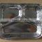 Mutli-compartment Aluminum Foil Container