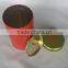 Round Airtight Tea Tin Box With Inner Lid