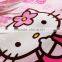 Lovely Cat Printed Coral Fleece Blanket on Bed fabric cobertor mantas Bath Plush Towel Air Condition Sleep Cover bedding