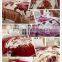 Winter blanket bed sheets raschel blanket double layer mink blanket