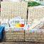 100% Cotton Storage Basket Beige Corn Bran Woven Baskets factory price