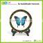 Wholesale custom butterfly plate activated carbon resin crafts home decor