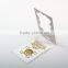 Easy decorating phone sticker 24k gold plating mobile phone sticker