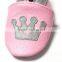 2016 new high quality comfortable fashion cute pink princess baby leather toddler shoes
