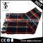 wholesale tartan woven men cashmere scarf