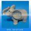 Customized ceramic dog coin banks,dog piggy bank,dog money box with logo