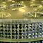 China factory acrylic material led light lazy susan dining turntable