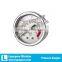3" center mount oil filled pressure gauge
