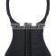 Factory Direct Spandex Black Wholesale Waist Training Corsets Steel Boned