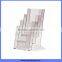 Durable hot sale promotion pocket acrylic brochure holder
