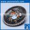round engrave 3D metal antique custom metal euro trolley coin