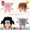 Top seller Stress Ball Animal Plush Toy Cube Cow Soft Stuffed Toy