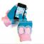 Small MOQ Women Bowknot Touch Sreen Gloves Telefingers Gloves