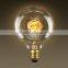 G125 Brass Base Round 25W Vintage Edison Light Bulb
