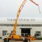 XINIU brand new concrete pumps,22m 25m 28m concrete pumps, truck mounted concrete pumps in China Asia