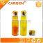 BPA free durable frosted fruit infuser water bottle