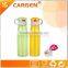 Portable sport plastic flip cover drinking bottle