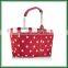 Foldable collapsible shopping basket