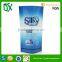 stand up zip lock top bag liquid bag bottom gusset plastic package bag