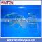 Transparent round borosilicate toughened glass discs