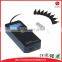 Automatic 2-in-1 90W LCD universal notebook charger for car and home Black