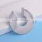 Modern Chrome Plated Furniture Cabinet Pulls Circle Shape Wardrobes Drawer Handles and Knobs