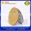 125mm Gold Hook and Loop Abrasive Paper Discs for Sanding Car