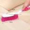 Good design non-slip rubber grip clothes bed cabinet sofa cleaning brush/handheld dust removing brush
