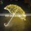 Outdoor Wholesale Festive Motif Lights Umbrella