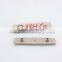 CR-ML00016 Direct Factory provided custom fashion metal logo label sew with high quality