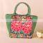 Cheap handbags in green new design China Tribal woman handbags