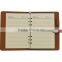 Plaro high quality a5 pu leather bound notebook