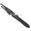 black painting Stainless steel slanted tweezer