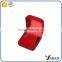 Trade assurance red flocking simple jewelry box