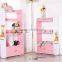 modern simple colourful children cube bookshelf / commodity shelf