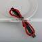 Handmade twine barrette wholesale in china fashion butterfly hair accessory colored plastic hair barrette